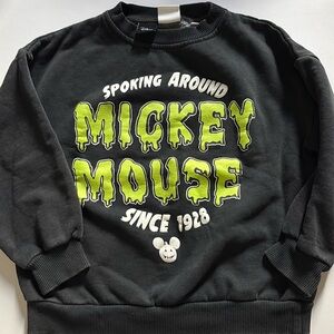 Zara Halloween Mickey Sweatshirt